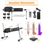 Sex Machine Thrusting Automatic Thrusting Machine For Women Remote Thrust Sex Toys Machines Devices Dildo Machine Sex Machines With Realistic Dildos Premium Thrusting Machine For Women (Medium)