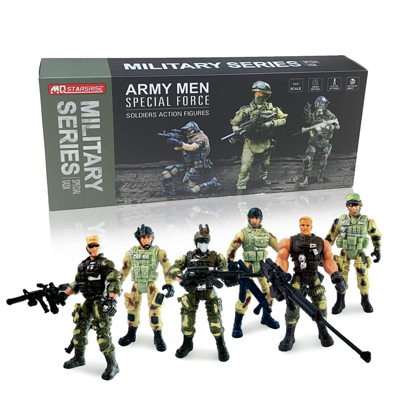 Army Men Soldiers Toy For Boys Age 4 7,Military Soldier Playset Military Fi