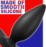 Anal Plug with Safe Curved Base, Prostate Massager Dilator Sex Toy