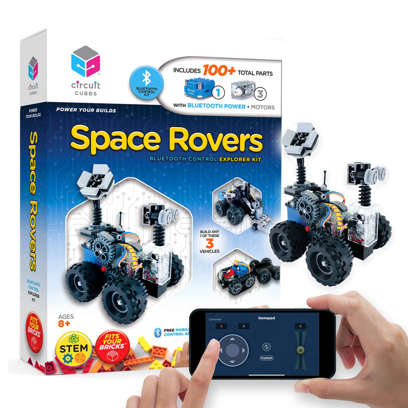 Space Rovers Kit Remote Control Robotics Kit Stem Learning Toy For Kids Age 8