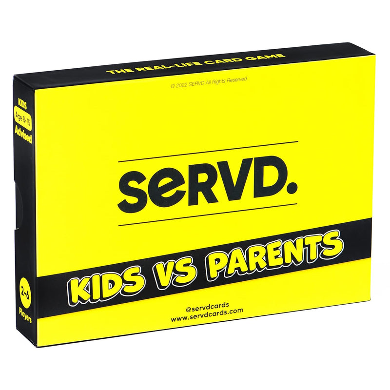 Kids Vs Parents The Hilarious Real Life Family Card Game