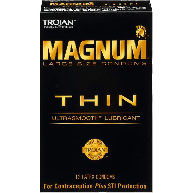 Magnum Large & Thin Large Condoms, 36 & 12 Count