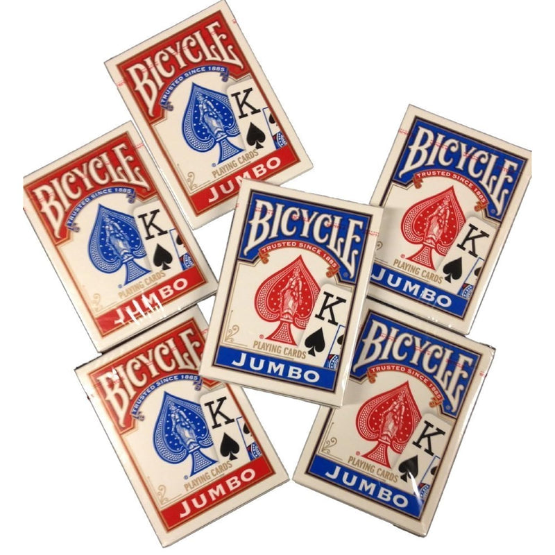 Bicycle Jumbo Index Playing Cards 6 Decks