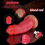 9.84In Anal Dildo Prolapse Silicone Anal Sex Toys For Women Men Couples, Gay Sex Toys, Prostate Massager Adult Sex Toys & Games,Blood-Red Prolapse For Those Who Prefer Maximum Realism(L)