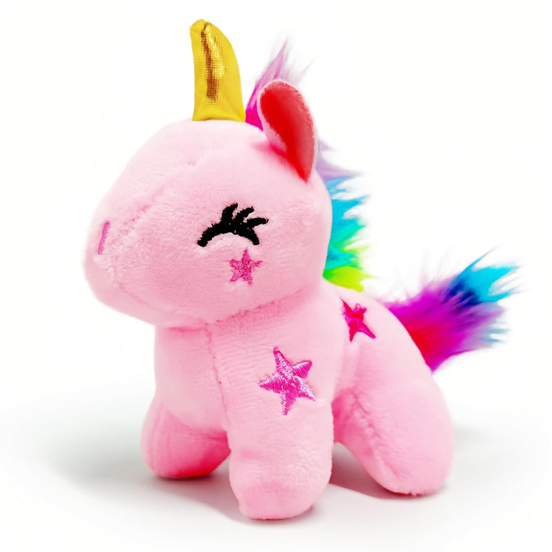 Light Pink Unicorn Stuffed Animals, Kawaii Plushies For Girls And Boys, Sof