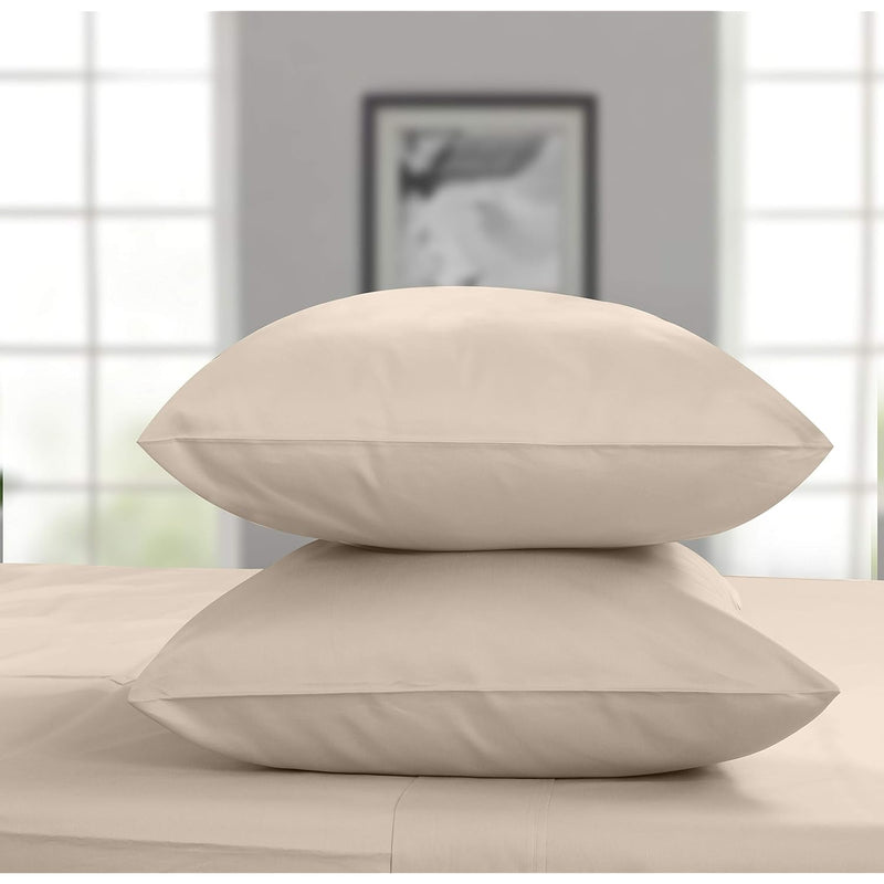 Luxury Pillow Cases Queen | Standard Size Set Of 2 | 1200 Thread Count 100% Us