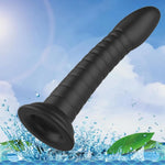 Silicone Anal Plug Dildo Butt Plug With Strong Suction Cup,Anus Dilator Masturbator Adult Sex Toy For Hands-Free Play Anal Plug Prostate Massage Lifelike Adult Sex Toy For Men Women(Black)