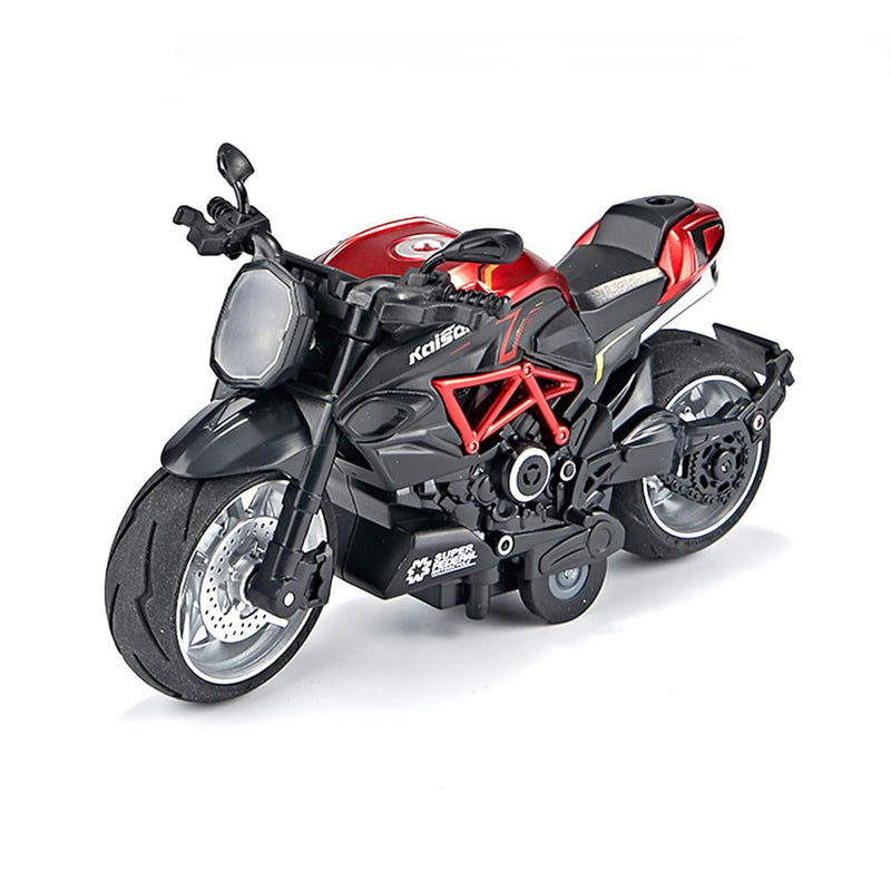 Kids Toy Motorcycle 1:12 Scale Motorcycle Toy With Sound And Light,Motorcycle