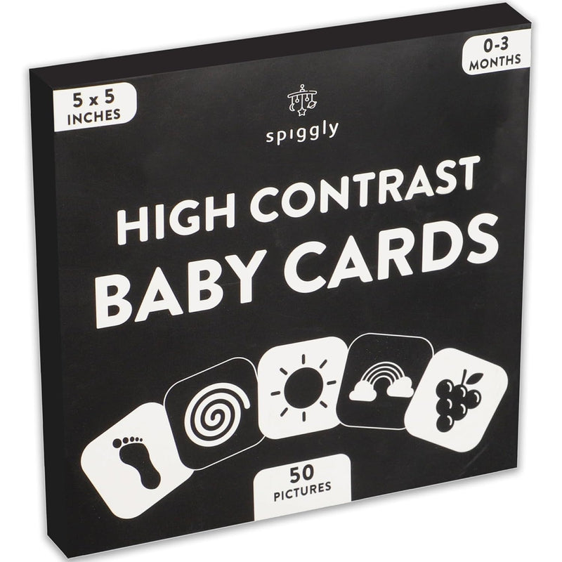 50 Pictures High Contrast Baby Cards Newborn Activities Baby Visual Stimula