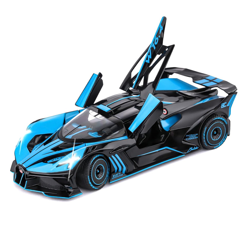 Toy Car Model For Bugatti Compatible With 1:24 Bugatti Bolide Alloy Diecast