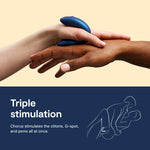 Couples Vibrator - G-spot, Clitoris &amp; Penis Remote &amp; App Control