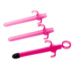 Lubricant Launcher 3-Pack in Pink for Intimate Play