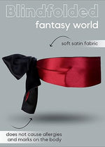 SM Flogger Crop with Feather Tickler &amp; Satin Blindfold BDSM Starter Kit