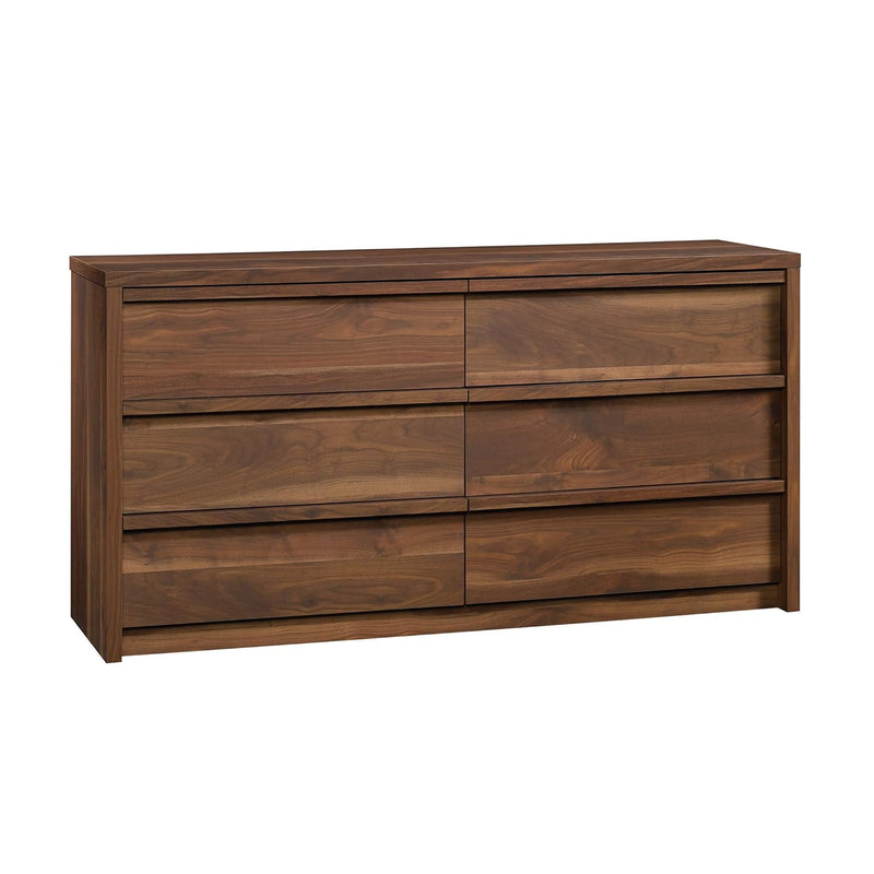 Harvey Park Dresser, L: 60.71" X W: 17.48" X H: 31.06", Grand Walnut Finish