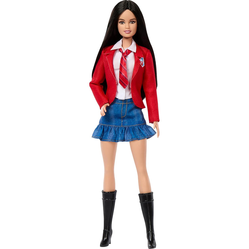 Barbie Doll & Accessories, Lupita Wearing Removable School Uniform with Boo