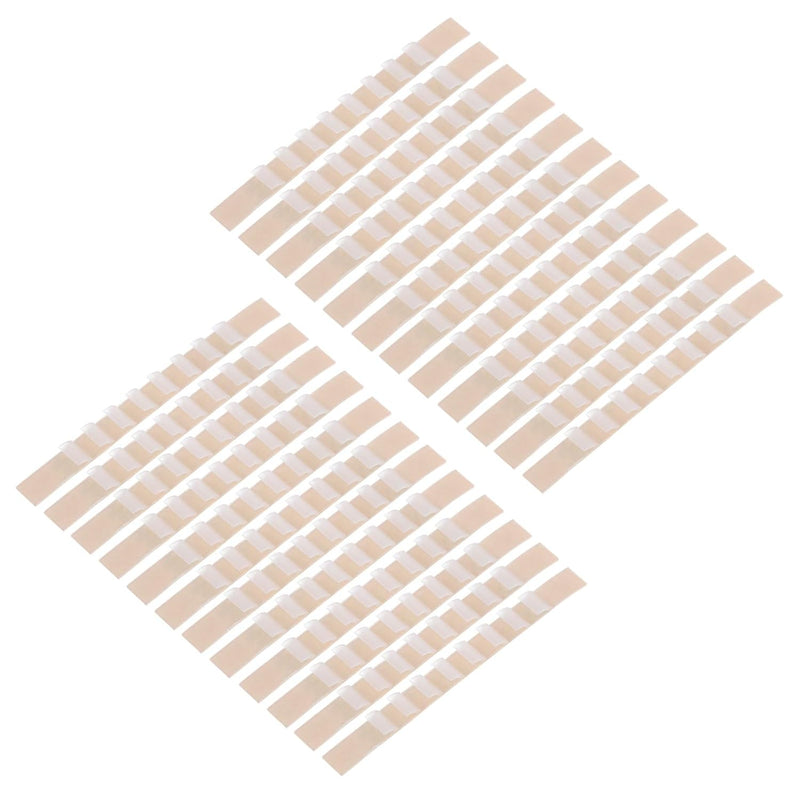 100Pcs Non-Slip Hanger Grips Silicone Adhesive Clothes Hanger Strips For Wood Pl