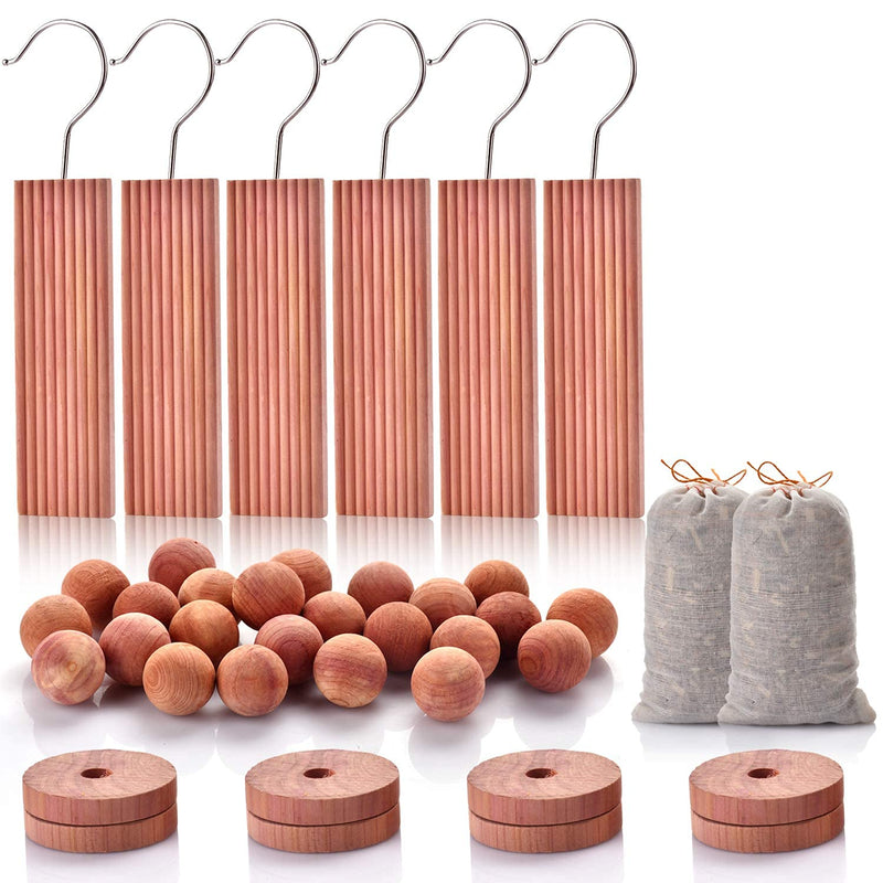 Cedar Blocks For Clothes Storage, Ceder Wood Chips And Balls For Closets And Dra