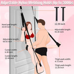 BDSM Door Sex Swing Bondage - Sex Swings Sex Bondage Kit Sex Toys for Couples, Adult Toys Sex Restraints BDSM Sex Toy with Adjustable Nylon Straps Sex Sling Sex Furniture Sex Chair, Holds Up to 300lbs