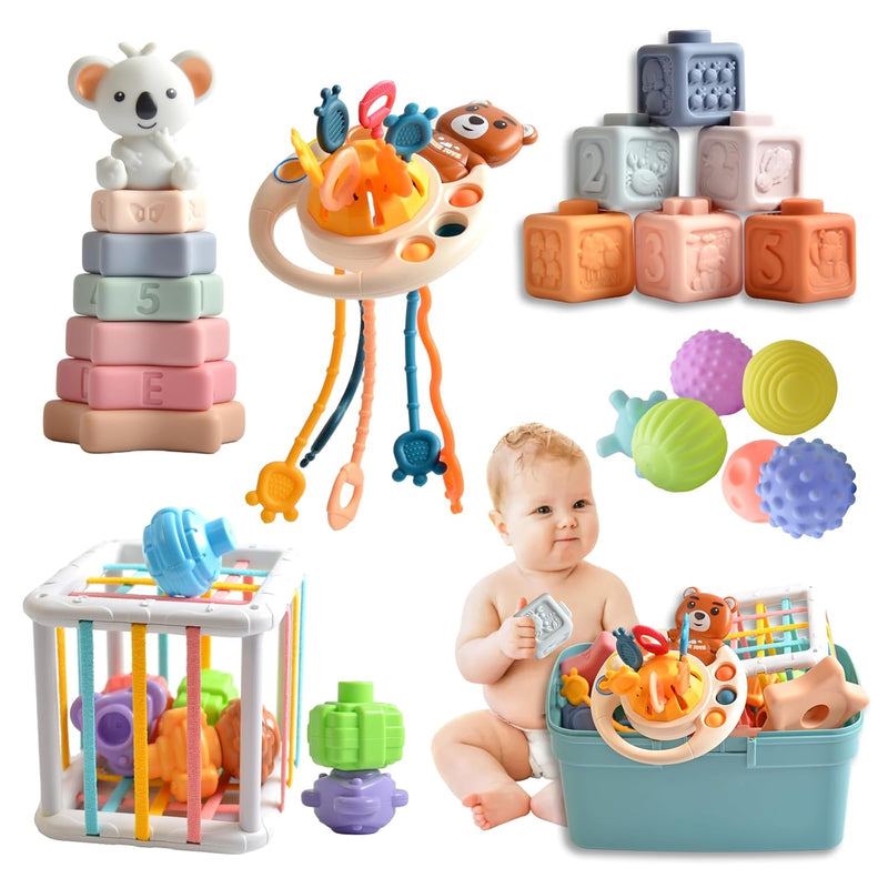 Baby Toys For 6 To 12 Months?27Pcs??Montessori Sensory Toy For Toddlers 1 3