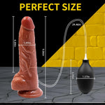 Dildos Squirting Dildo Ejaculating Toy - With Strong Suction Cup For Hands-Free Play, With Curved Shaft And Balls, Adult Sex Toys For Women G Spot And Anal Prostate
