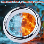 Stainless Steel Male Trainer Penis Cock Ring 0.787 Inch Thick Metal Cock Penis Ring For Enhance Male Long-Lasting Erection Ability Sex Toy Inside Diameter 1.85 Inch