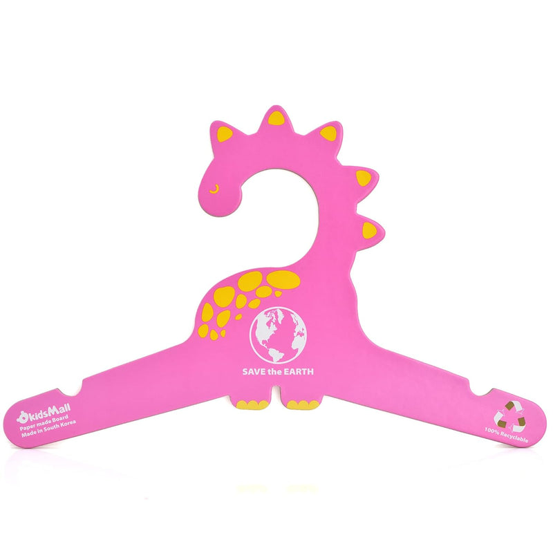 Baby Girls Clothes Paper Hangers For Open Garment Rack Rod Pipe 10 Pack Eco Frie