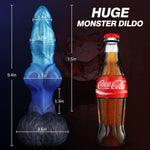 9.4" Monster Dildo Fantasy Knot Dildo, Huge Dragon Horse Dildos With Big Dog Knot, Silicone G-Spot Prostate Anal Dildos With Strong Suction Cup For Riding Strap-On Play Adult Sex Toys For Women Men