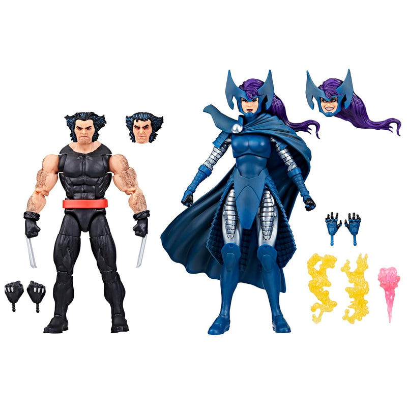 Marvel Legends Series Wolverine and Psylocke, 50th Anniversary Comics Colle