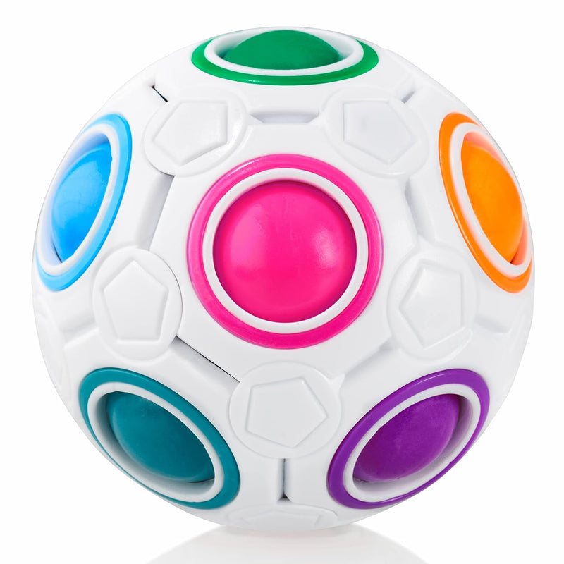 Original Rainbow Puzzle Ball I Brain Teasers For Kids Ages 6 10 I For Boys
