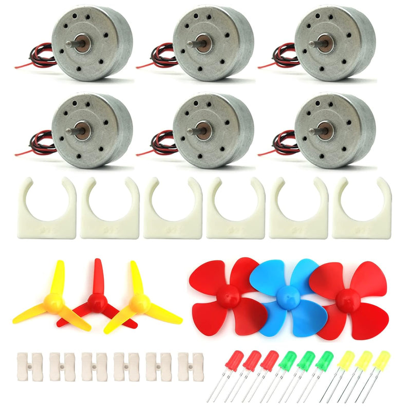 EUDAX Mini Generator Motors 3V-12V DC Motor Electric Motor for DIY Toys Win