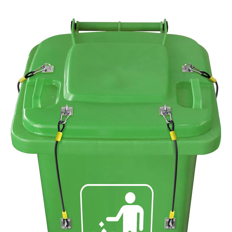 Trash Can Lid Lock,Trash Can Locks For Animals Stop From Rummaging Metal Univers