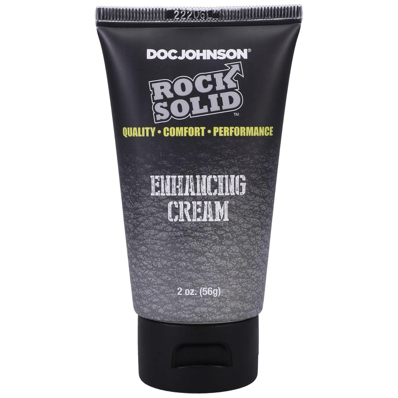 Rock Solid - Enhancing Cream - Enhances Size And Thickness - Odorless And Tasteless - Free Of Glycerin, For Adults Only - 2 Oz. (56G)