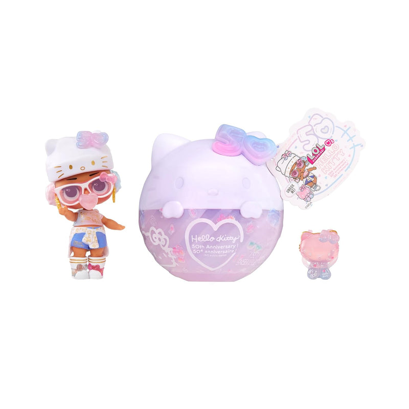 Lol Surprise Hello Kitty Crystal Cutie Doll With 7 Surprises 50Th Anniversa