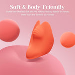 Lay-On Clitoral Vibrator | 7 Vibration Modes | Mini Bullet Massager for Women