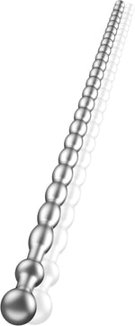 10.62 Inch Stainless Steel Urethral Sound & Bumpy Penis Plug for Men Deep Play