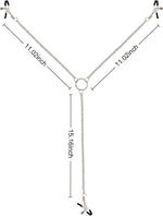 Adjustable Nipple & Clitoral Clamp Stimulator for Couples & Sensory Play