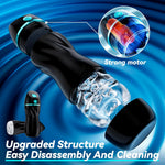 App-Controlled Male Vibrator Trainer – Glans Stimulator & Stroker Toy