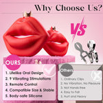 Remote-Controlled Vibrating Nipple Clamps – 9 Modes for Couples & Sensory Play