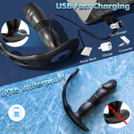 Prostate Massager with 12 Vibration & 3 Thrusting Modes – APP Controlled Anal Toy