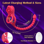 Upgraded Vibrating Penis Ring & Clitoral Vibrator, 10 Modes, Couples Toy