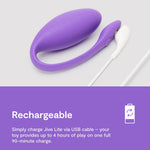 Jive Lite Wearable Panty Vibrator for Women | App-Controlled G-Spot Massager