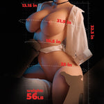 56LB Life-Size Male Masturbator Doll, Realistic Love Torso, Big Chest & Butt