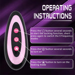 Thrusting Dildo Vibrator for Women, G-Spot & Anal Stimulator with 10 Modes