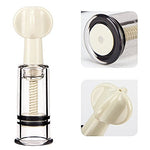 2pcs Manual Vacuum Nipple Corrector Cups for Flat & Inverted Nipples, Set of 2