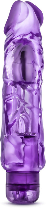 Wild Ride - 9" Soft Realistic Vibrating Dildo, 2" Thick, Multi-Speed, Waterproof