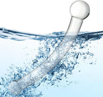 Double-Ended Glass Dildo – 7.87" Realistic G-Spot Wand with Dual Size Ends