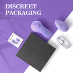 Remote-Control Wearable Panty Vibrator – Dual Motors, Magnetic Clip, 9 Modes