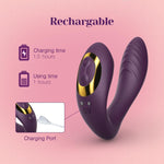 Wearable G-Spot & Clitoral Vibrator – Remote Control, Quiet & Powerful with 10 Modes