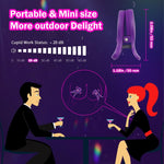 APP-Controlled Nipple Vibrators – 10 Modes, Rechargeable, Remote BDSM Toy for Couples