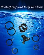 Silicone Cock Rings for Men – 8 Size Erection Support Rings for Couples Play